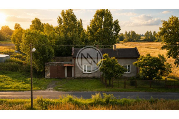 włocławski, Chodecz, Dom z dużą działką 3500 m&sup2; | Cetty k. Chodcza